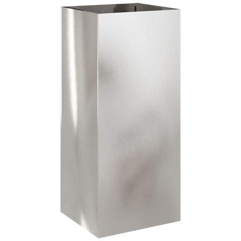 Fioriera Argento 32x29x75 cm in Acciaio Inox - Foto 1
