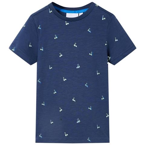 Maglietta Da Bambino Blu Scuro 128 - Foto 1