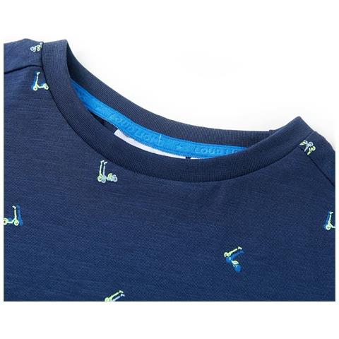 Maglietta Da Bambino Blu Scuro 128 - Foto 3