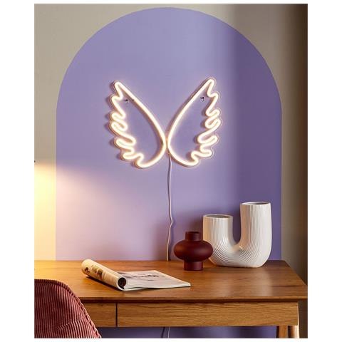 Decorazione Da Muro Led Neon Bianco Gabriel - Foto 1