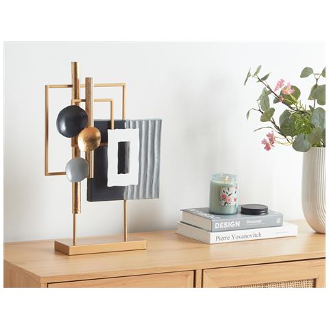 Accessorio Decorativo Sulfur Metallo Oro - Foto 1