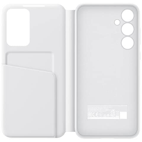 Custodia A55 5g Copertina Finestra Touch Portacarte, Bianco - Foto 1