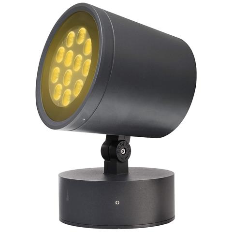 Colt Faretto Led Spot 36w Rgb 3000k Luce Multicolore Faro Dimmerabile Rgbw 24v Ip65 Luce Colorata Esterni Facciate Monumenti Alberi - Foto 1