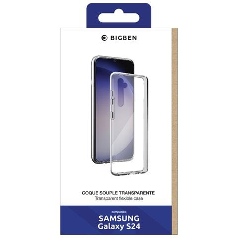 Cover Per Samsung Galaxy S24 Flessibile E Sottile In Tpu, Trasparente - Foto 2