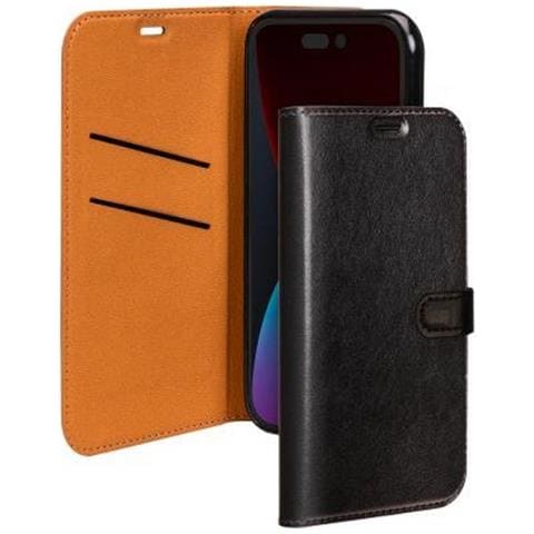 Custodia Per Iphone 14 Pro Max Folio Wallet Con Linguetta Magnetica, Nero - Foto 1
