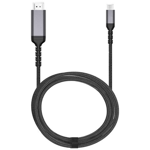Cavo Adattatore 4k 60hz Convertitore Cavo Usb C A Hdmi Black 200 X 0.93 Cm 2 - Foto 1