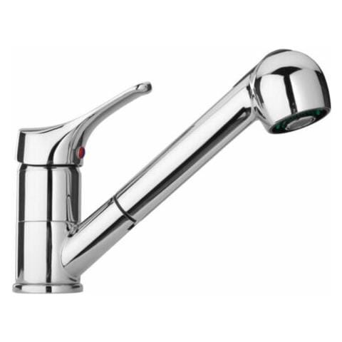 Rubinetto Miscelatore Monocomando Cucina Lavello Lavabo Doccetta Estraibile 8815 - Foto 1