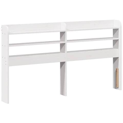 Letto Senza Materasso Bianco 120x190 Cm Legno Massello Di Pino - Foto 2