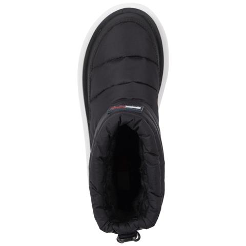 Padded Flat Boot Stivaletti Sintetico Scarpe Donna Nero Eu 36, En0en02292 Bds - Foto 3