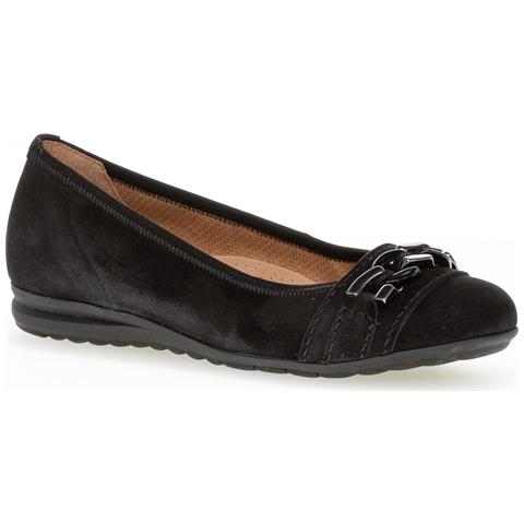 Schwarz Casual Closed Shoes Scarpe Basse Pelle Scamosciata /nabuk Scarpe Donna Nero Eu 37, 82.621.47 - Foto 2