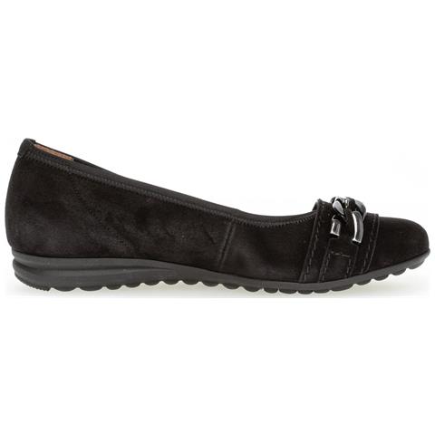 Schwarz Casual Closed Shoes Scarpe Basse Pelle Scamosciata /nabuk Scarpe Donna Nero Eu 37, 82.621.47 - Foto 3