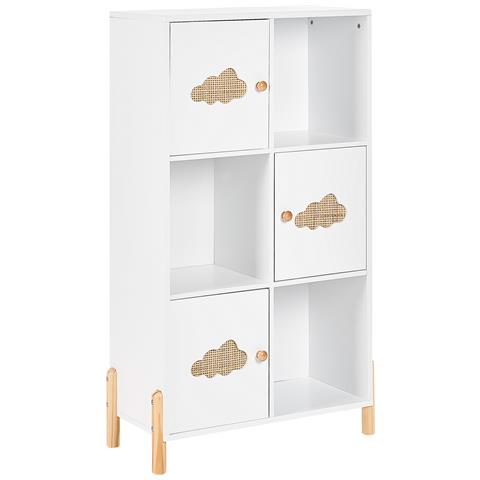 Scaffale Cloudy 111 Cm Bianco - Foto 2