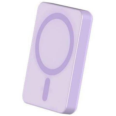 Powerbank Magsafe 5000mah Mini Formato 15w Usb-c, Viola - Foto 1
