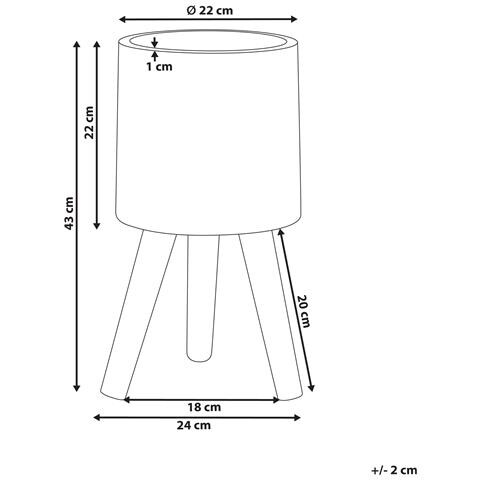 Vaso Per Piante Rialzato Janina 24 Cm Bianco Sporco - Foto 7