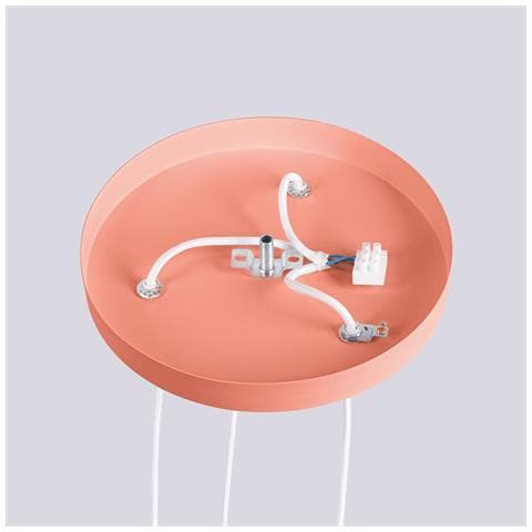 Sollux Lighting Lampada A Sospensione Halo 3p Pesca Sl.1755 - Moderno Lampada A Sospensione Pesca 125x25x25 Cm - Foto 8