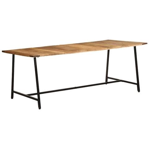 Tavolo da Pranzo 200x100x75 cm in Legno Massello di Mango - Foto 1