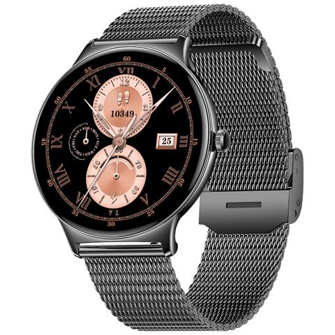 Smartwatch Multifunzionale Con Monitoraggio Della Salute E Bluetooth Black - Foto 1