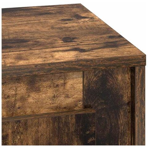 Armadio da Notte con Rovere fumé 44 x 34.5 x 45 cm - Foto 9