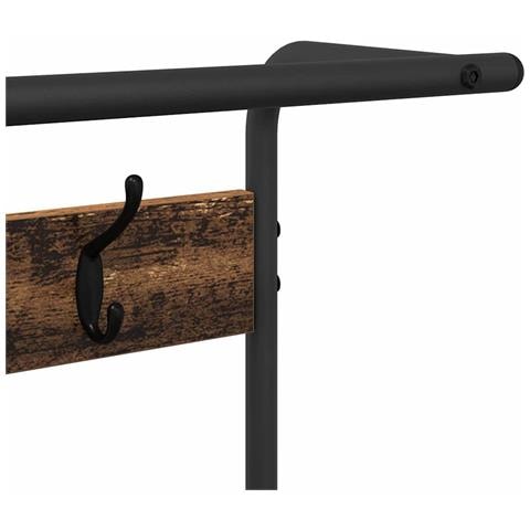 Appendiabiti Legno vecchio 75 x 34 x 184 cm Legno multistrato - Foto 9