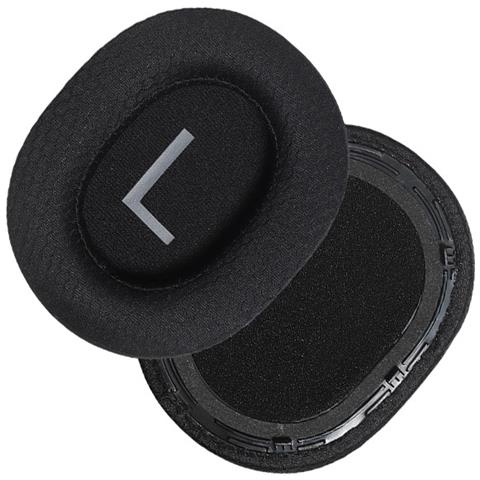Cuscinetti Di Ricambio Neri In Rete Da Calcio Compatibili Con Cuffie Qcy H4 - 2 Pezzi - Foto 2