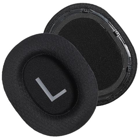 Cuscinetti Di Ricambio Neri In Rete Da Calcio Compatibili Con Cuffie Qcy H4 - 2 Pezzi - Foto 3