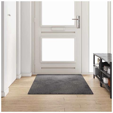 Runner in Moquette Grigio 100 x 200 cm 100% Polipropilene Tuft - Foto 2