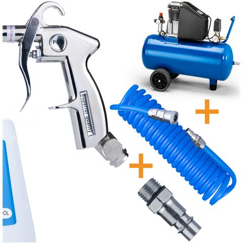 Lancia Per Pulizia Tornado T02 Ii - Serbatoio 1l, Pressione 6-9 Bar | Alluminio, Ergonomica | Ideale Per Tappezzeria E Superfici Difficili - Foto 2