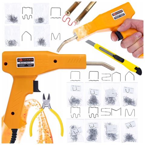 Graffatrice Per Plastica Con Valigetta E 1000 Graffe - | 50 W, 230 V, 750 °c | Riparazioni E Montaggi Della Plastica - Foto 1