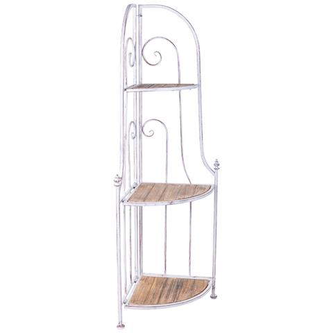 Mensola Espositiva Grigio 37x37x131 - Foto 1