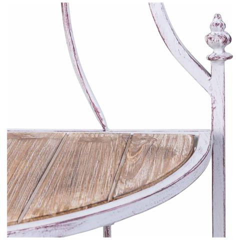 Mensola Espositiva Grigio 37x37x131 - Foto 8