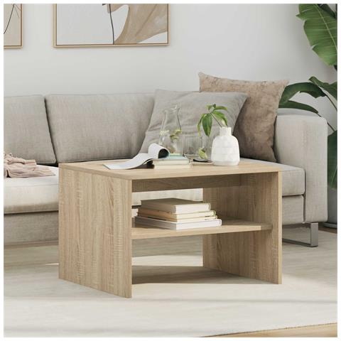 Tavolino da salotto Rovere Sonoma 60 x 50 x 40 cm - Foto 2