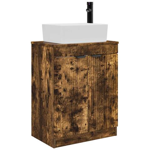 Mobile da bagno con lavabo Rovere Fumo 54 x 35 x 83 cm - Foto 1