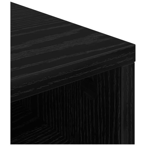 Lowboard con cassetto Rovere Nero 72 x 22,5 x 38 cm - Foto 9