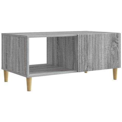 Tavolino da salotto Grigio Sonoma 90 x 50 x 40 cm - Foto 1