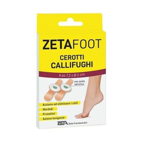 Zetafoot Cerotto Callifugo Dischetto Centrale 6 Pezzi - Foto 1