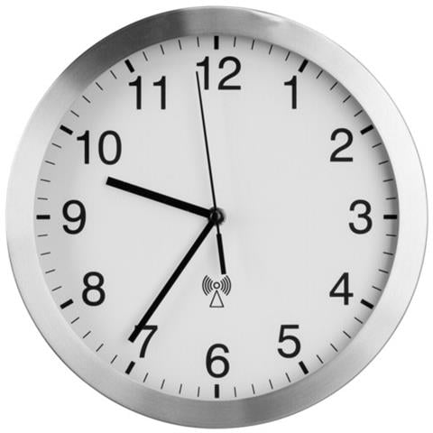 Orologio da Parete Colore: Grigio Metallizzato - Modello 98.1091 - Foto 2