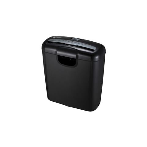 Distruggidocumenti a Strisce 601S Automatico con cestino da 10L capacità di 5 fogli - Nero - Foto 2
