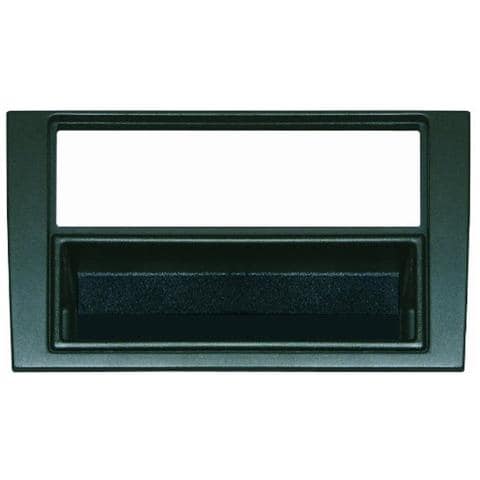 Adattatore autoradio Mascherina con foro ISO-Doppio ISO- Doppio DIN colore nero Audi A4 03299 - Foto 1