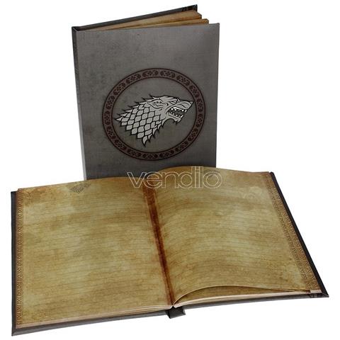 Game Of Thrones Stark Notebook W / Light Taccuino - Foto 2
