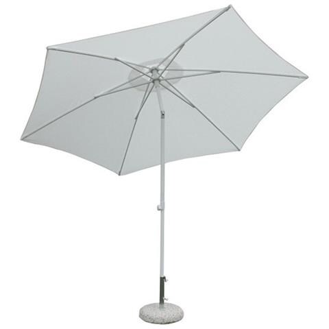 Ombrellone Ø 3 Palo Centrale Bianco Per Esterno Giardino, Ristorante, Gelateria Bar Hotel Albergo - Foto 2