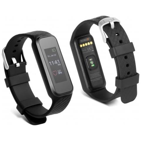 vers Bracciale Fitness Bluetooth 4.0 Con Cardiofrequenzimetro, Tx-81 Nero - Foto 5