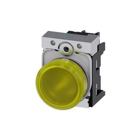 Indicatore Luminoso Giallo Led 24v 22mm 3su11526aa301aa0 - Foto 1