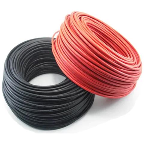 Cavo Solare 6 Mm Con Protezione Uv - Rosso - 10m - Foto 5