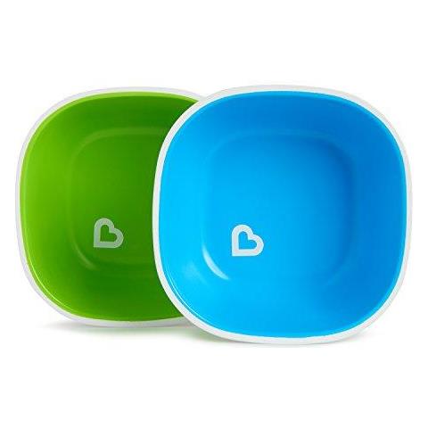 Splash 4 Pezzi Bambino Diviso Zolla E Ciotola Pranzo Insieme Blu Verde - Foto 2