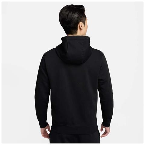 Felpa Con Cappuccio Da Uomo Club Fleece Colore Nero Taglia Xxl Bv2654-010 - Foto 4