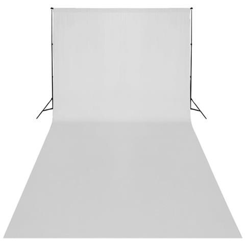 Kit Studio Fotografico con Luci Ombrelli Fondale e Riflettore - Foto 8