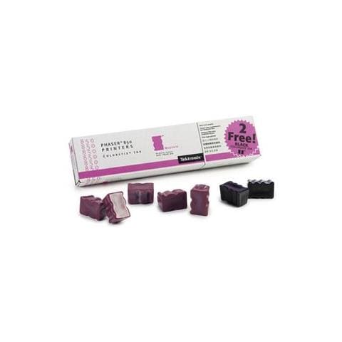 16182600 Cartuccia Ink Originale Nera Magenta Phaser 850 Capacità 5500 Pagine Confezione 7 pezzi - Foto 1