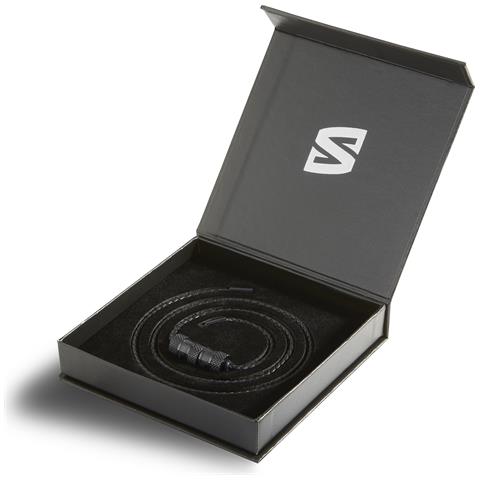 Collana da Uomo in Pelle, ""Solid"", 60cm, Nero - Foto 2