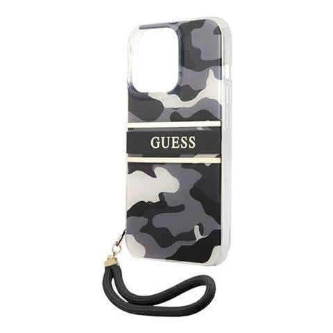 Hard Cover Camo Strap Black, Iphone 13 Pro, Guhcp13lkcabbk (guhcp13lkcabbk) - Foto 1