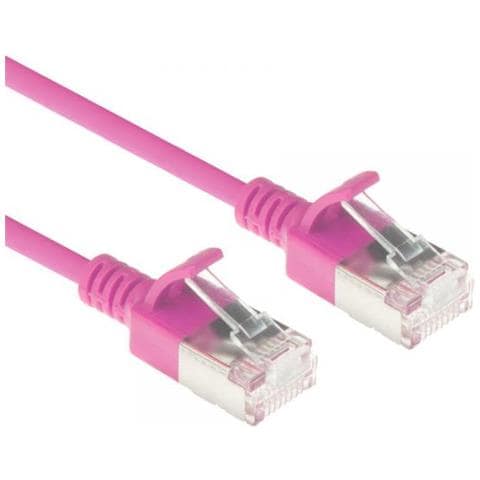 Dc7430 Cavo Di Rete Rosa 0,15 M Cat6a U /ftp (stp) - Foto 1